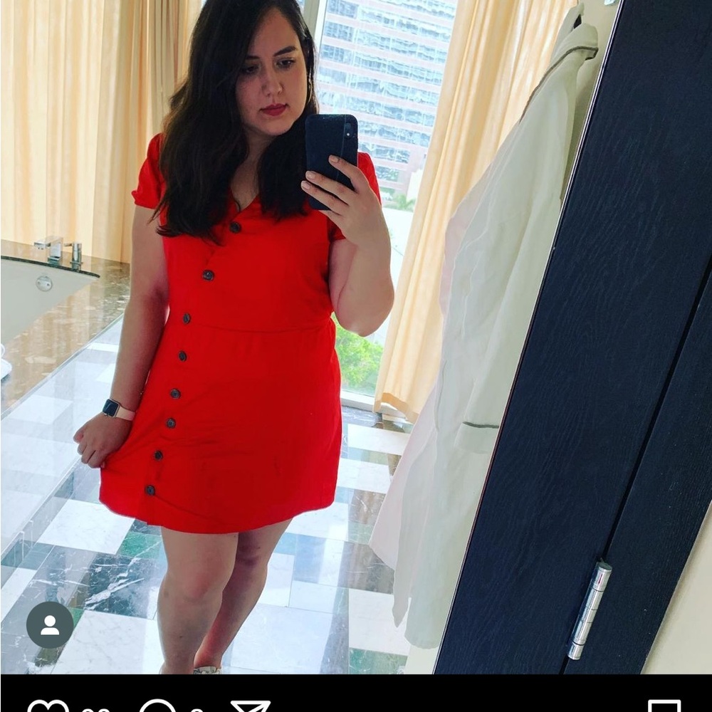 Beautiful red dress from Express